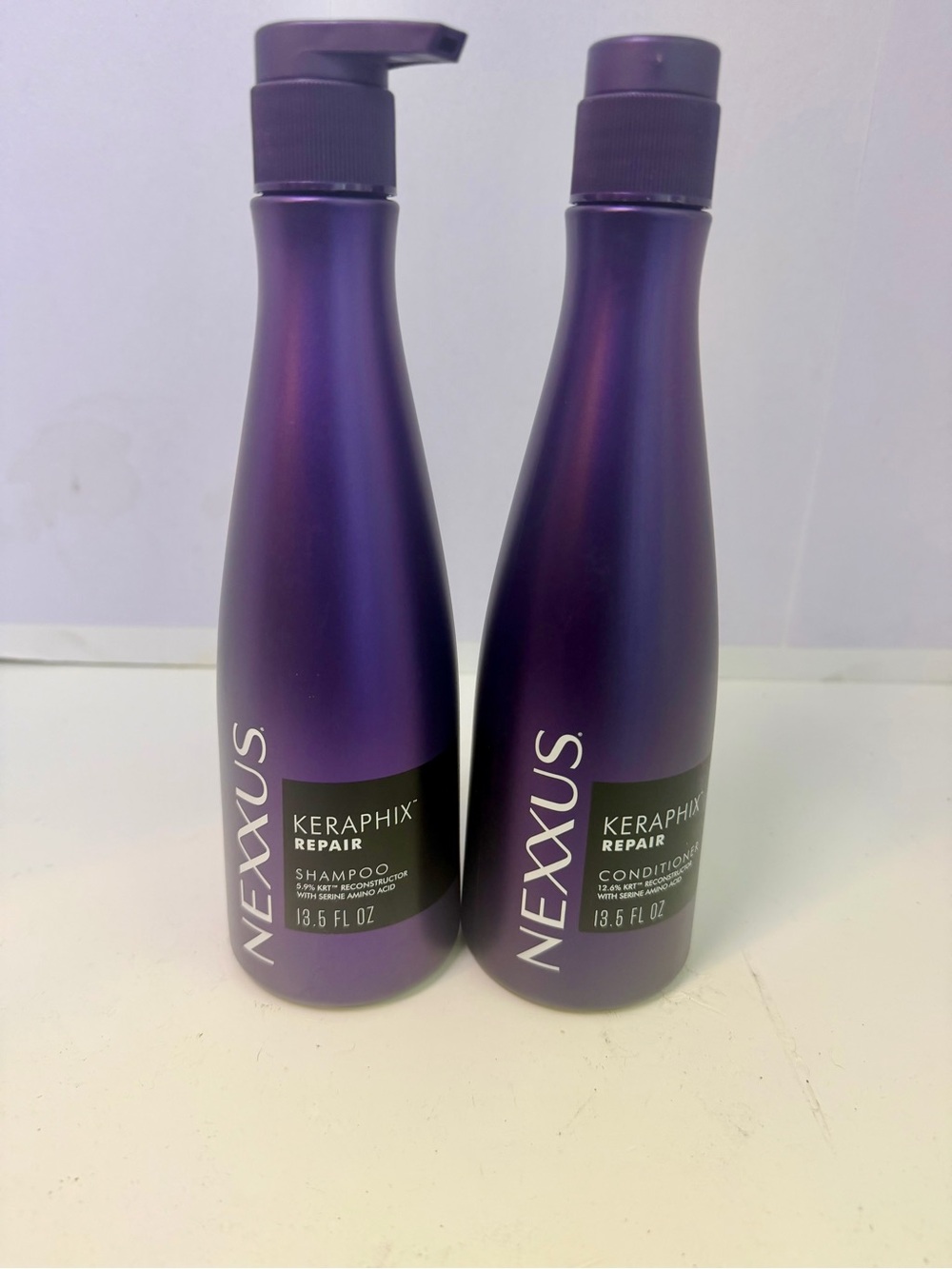 Nexx Keraphix Repair Shampoo & Conditioner Set - Purple